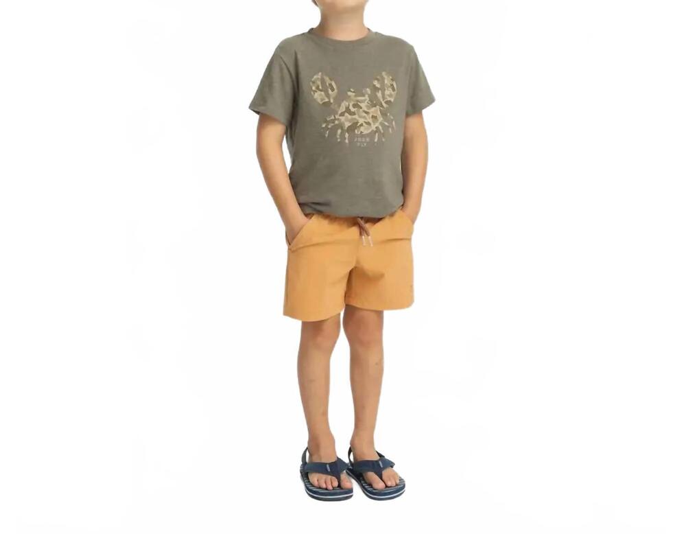 NEW FREE FLY toddler breeze short in sand dune